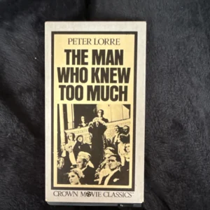 The Man Who Knew Too Much 1934 - VHS